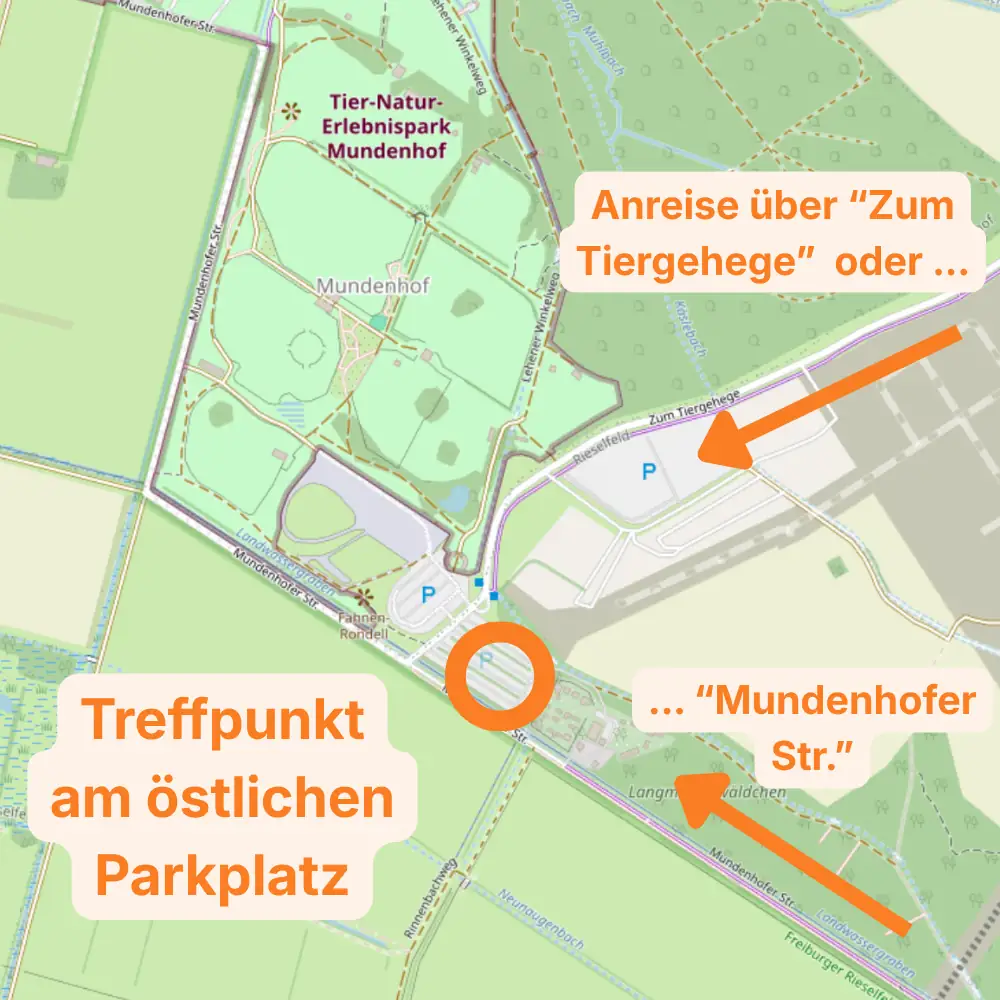 Lageplan des Mundenhofs