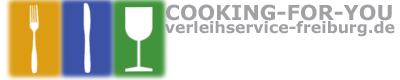 Logo von COOKING-FOR-YOU Verleihservice Freiburg